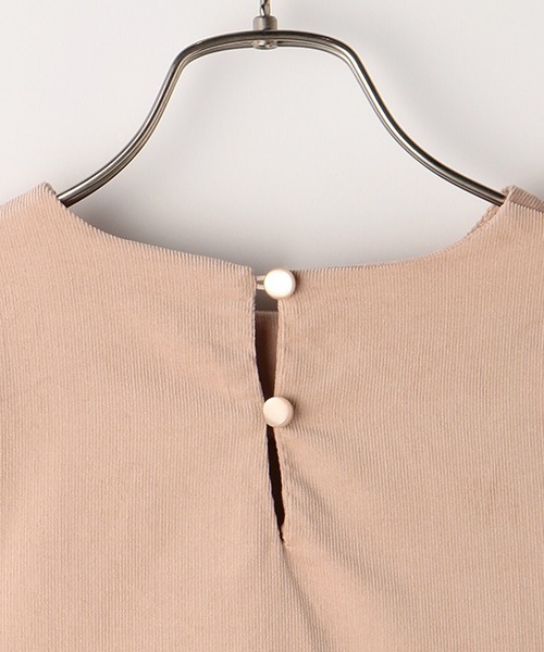 b・ROOM(ビールーム)の「コーデュロイティアードフリルワンピース【PTPR】(ワンピース・キッズ・ピンク/キャメル/アイボリー・120cm/110cm/100cm/130cm/140cm)」の11枚目の写真