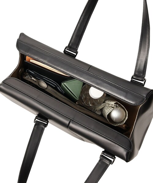 HIROKO HAYASHI（ヒロコハヤシ）の「◆LEO（レオ）トートバッグ（トートバッグ・レディース・ブラック・00）」の6枚目の写真