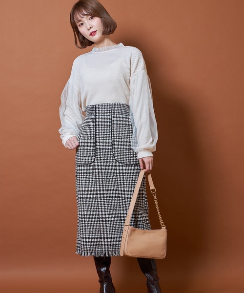 Cookie Chocolate(クッキーチョコレート)の「2wayハンドルミニバッグ(ショルダーバッグ・レディース・アイボリー/ベージュ・FREE)」の7枚目の写真