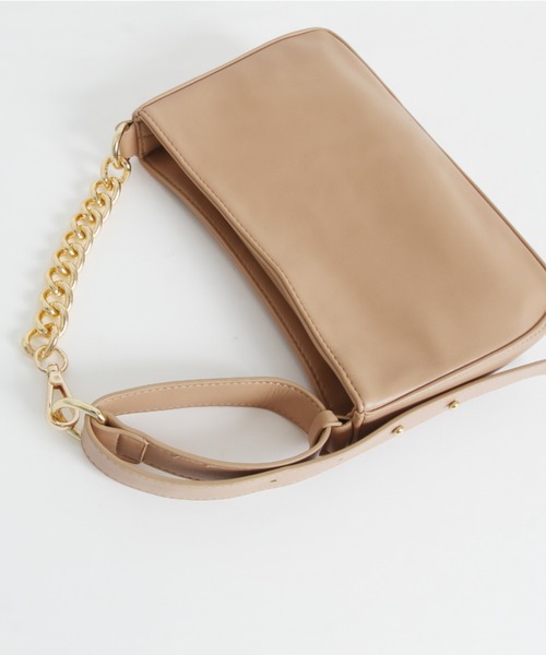 Cookie Chocolate(クッキーチョコレート)の「2wayハンドルミニバッグ(ショルダーバッグ・レディース・アイボリー/ベージュ・FREE)」の12枚目の写真