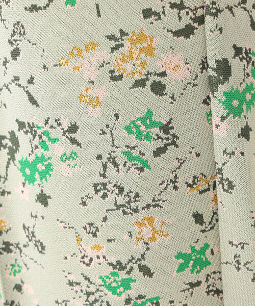 BEAMS BOY（ビームスボーイ）の「BEAMS BOY / ボーイ チャイナ ジャカード スラックス イージーパンツ（スラックス・レディース・ライトグレー/ロイヤルブルー・ONE SIZE）」の16枚目の写真