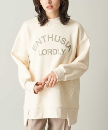 A de a.v.v | サイドスリットヘムカレッジロゴスウェット(スウェット)