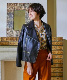Paul Smith レディースレザージャケット PS Paul Smith（ピーエスポールスミス）｜レディースの