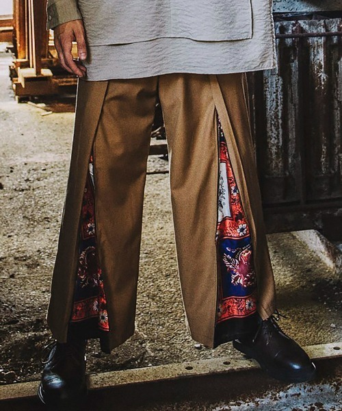 NO ID.（ノーアイディ）の「mp9764-切替ﾊﾞｷﾞｰﾄﾗｳｻﾞｰｽﾞ（その他パンツ・メンズ・ベージュ/カーキ/ネイビー/ブラック・1/2）」の3枚目の写真