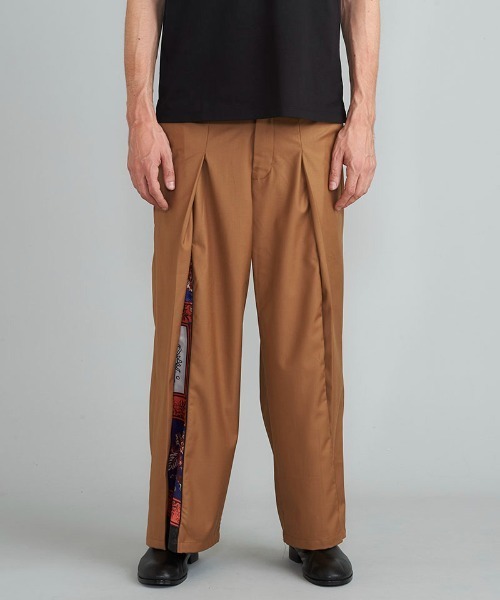 NO ID.（ノーアイディ）の「mp9764-切替ﾊﾞｷﾞｰﾄﾗｳｻﾞｰｽﾞ（その他パンツ・メンズ・ベージュ/カーキ/ネイビー/ブラック・1/2）」の6枚目の写真