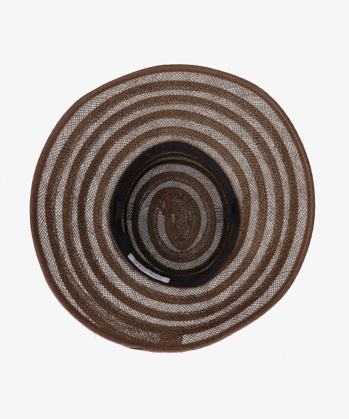 Chapeau d' O（シャポードオー）の「Chapeau d' O See-Through Paper Capeline（ハット・レディース・ベージュ/ブラウン/オレンジ・M/57.5cm）」の9枚目の写真