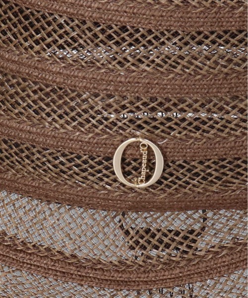 Chapeau d' O（シャポードオー）の「Chapeau d' O See-Through Paper Capeline（ハット・レディース・ベージュ/ブラウン/オレンジ・M/57.5cm）」の10枚目の写真