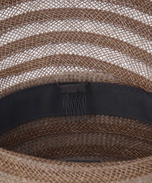 Chapeau d' O（シャポードオー）の「Chapeau d' O See-Through Paper Capeline（ハット・レディース・ベージュ/ブラウン/オレンジ・M/57.5cm）」の12枚目の写真
