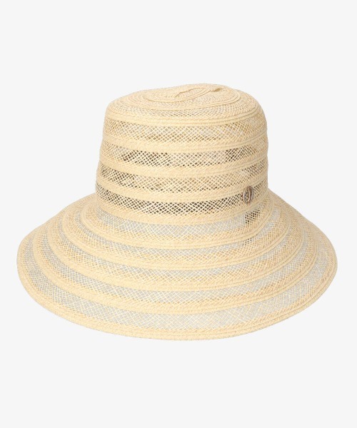Chapeau d' O（シャポードオー）の「Chapeau d' O See-Through Paper Capeline（ハット・レディース・ベージュ/ブラウン/オレンジ・M/57.5cm）」の17枚目の写真