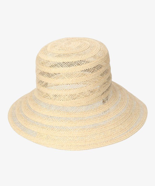 Chapeau d' O（シャポードオー）の「Chapeau d' O See-Through Paper Capeline（ハット・レディース・ベージュ/ブラウン/オレンジ・M/57.5cm）」の18枚目の写真