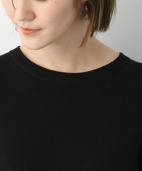 A part by（アパートバイ）の「スソプリーツニットワンピース　270348（ワンピース・レディース・ライトブルー/ブラック/ベージュ/ブルー/オレンジ系5・FREE）」の20枚目の写真