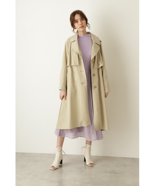 JILL STUART(ジルスチュアート)の「◆ガレットニット(ニット/セーター・レディース・ベージュ/パープル/ネイビー・FREE)」の14枚目の写真