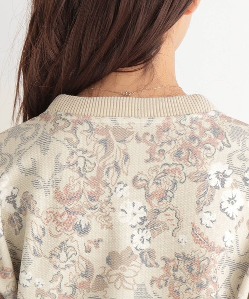 Andemiu(アンデミュウ)の「【セットアップ対応】ゴブランプルオーバー266457(スウェット・レディース・グレー/イエロー/ライトベージュ・FREE)」の19枚目の写真