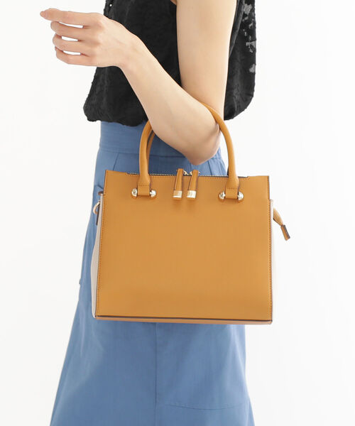 BEAMS HEART（ビームスハート）の「BEAMS HEART / ファンクショナル ボストンバッグ（ボストンバッグ・レディース・ブラック/ブラウン系その他2/ブラウン系その他3・ONE SIZE）」の8枚目の写真