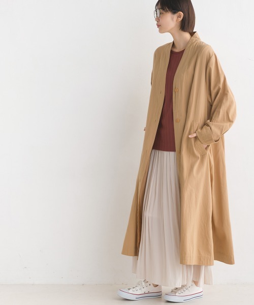 OMNES（オムネス）の「綿サテングランジストーンウォッシュ加工 ノー