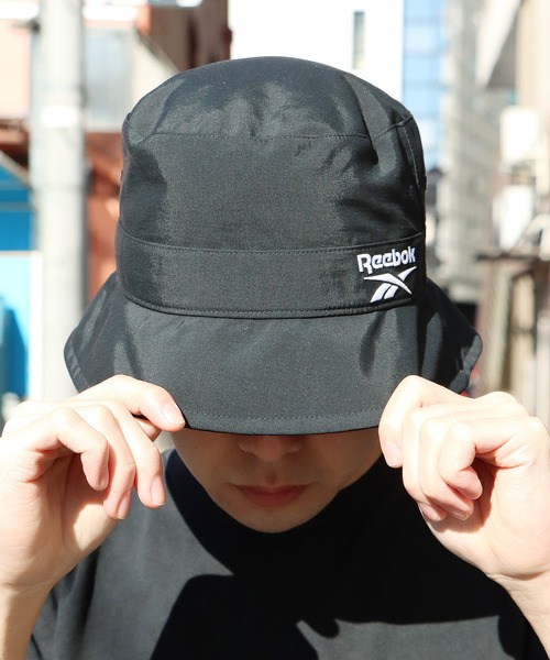 Reebok(リーボック)の「Reebok/リーボック CL FO Bucket Hat バケットハット ブランドロゴ シンプル(ハット・メンズ・ブラック・OSFX)」の14枚目の写真