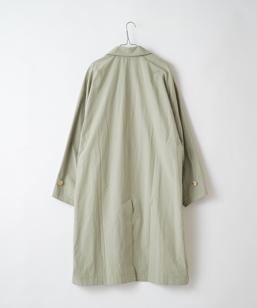 WHIMSIC(ウィムジック)の「【WHIMSIC】ステンカラーコート(テーラードジャケット・レディース・ベージュ/ミント・FREE)」の6枚目の写真