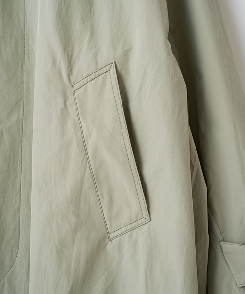 WHIMSIC(ウィムジック)の「【WHIMSIC】ステンカラーコート(テーラードジャケット・レディース・ベージュ/ミント・FREE)」の9枚目の写真