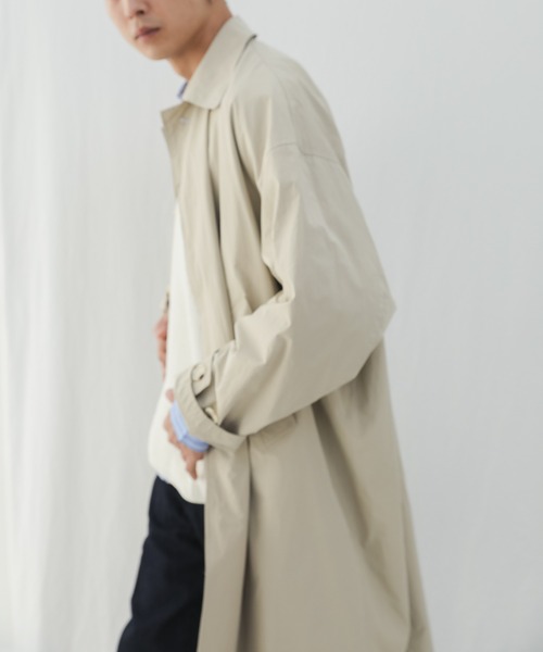 WHIMSIC(ウィムジック)の「【WHIMSIC】ステンカラーコート(テーラードジャケット・レディース・ベージュ/ミント・FREE)」の21枚目の写真