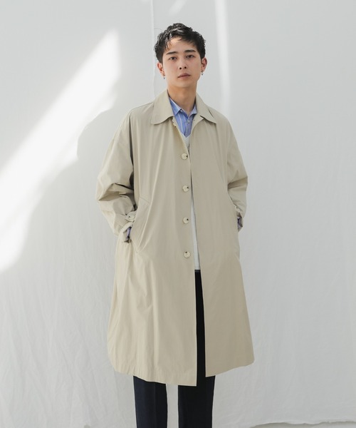 WHIMSIC(ウィムジック)の「【WHIMSIC】ステンカラーコート(テーラードジャケット・レディース・ベージュ/ミント・FREE)」の17枚目の写真