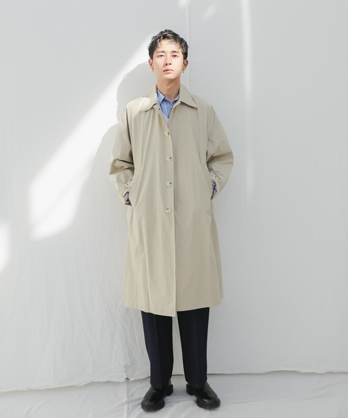 WHIMSIC(ウィムジック)の「【WHIMSIC】ステンカラーコート(テーラードジャケット・レディース・ベージュ/ミント・FREE)」の16枚目の写真