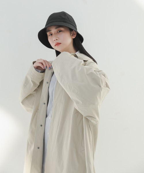 WHIMSIC(ウィムジック)の「【WHIMSIC】ステンカラーコート(テーラードジャケット・レディース・ベージュ/ミント・FREE)」の15枚目の写真