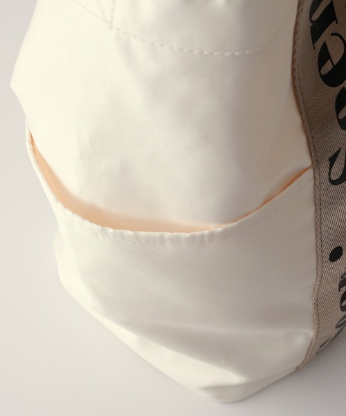 Seemi. byNICECLAUP（ シーミーバイナイスクラップ）の「Seemi.トートバック（トートバッグ・レディース・ブラック/アイボリー・FREE）」の7枚目の写真