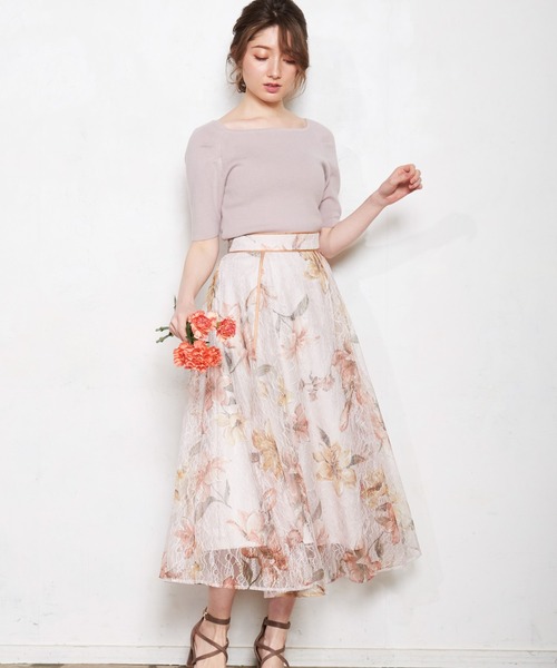 NOELA（ノエラ）の「ボートネックウォッシャブルニット（ニット/セーター・レディース・その他1/オレンジ/ベージュ/ブラック/オフホワイト・フリー）」の14枚目の写真