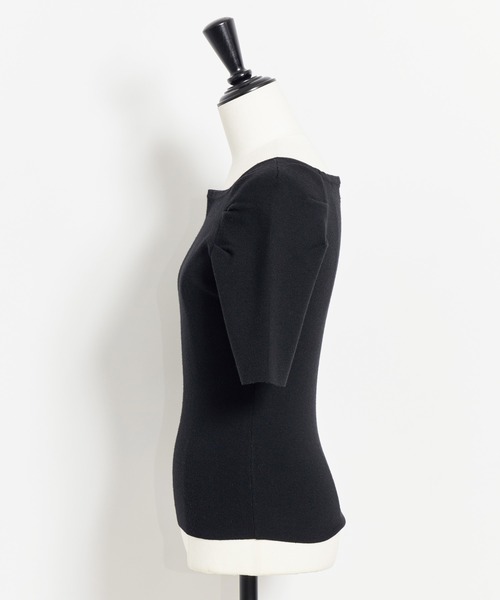 NOELA（ノエラ）の「ボートネックウォッシャブルニット（ニット/セーター・レディース・その他1/オレンジ/ベージュ/ブラック/オフホワイト・フリー）」の18枚目の写真