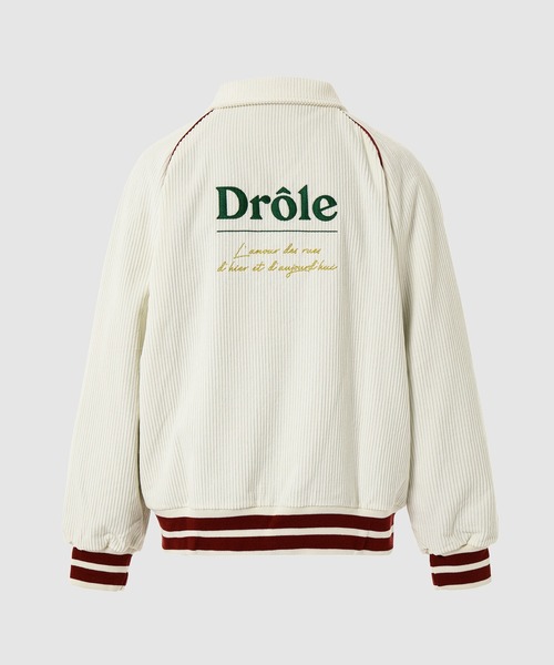 Drole De Monsieur(ドロール ド ムッシュ)の「LE TEDDY CORDUROY(スタジャン・メンズ・クリーム・L)」の2枚目の写真