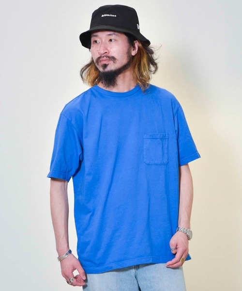 Johnbull（ジョンブル）の「パレットショートスリーブTシャツ（Tシャツ/カットソー・メンズ・ホワイト/イエロー/モスグリーン/チャコールグレー/ブルー・MEDIUM/SMALL/LARGE）」の4枚目の写真