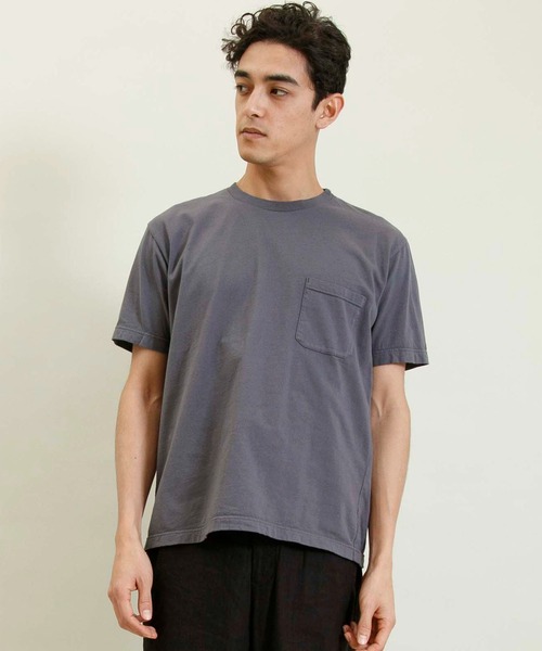 Johnbull（ジョンブル）の「パレットショートスリーブTシャツ（Tシャツ/カットソー・メンズ・ホワイト/イエロー/モスグリーン/チャコールグレー/ブルー・MEDIUM/SMALL/LARGE）」の16枚目の写真