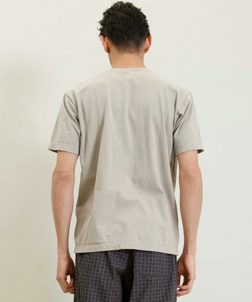 Johnbull（ジョンブル）の「パレットショートスリーブTシャツ（Tシャツ/カットソー・メンズ・ホワイト/イエロー/モスグリーン/チャコールグレー/ブルー・MEDIUM/SMALL/LARGE）」の8枚目の写真