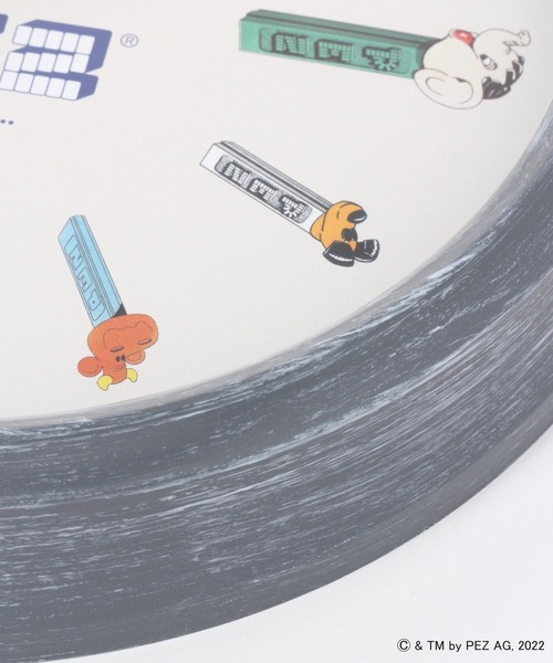 niko and...（ニコアンド）の「【PEZ(ペッツ)】コラボ壁掛け時計（掛け時計・レディース・ホワイト/グレー・0）」の7枚目の写真