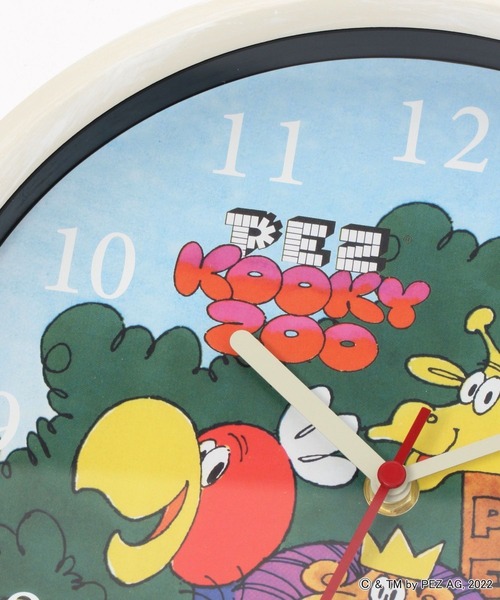 niko and...（ニコアンド）の「【PEZ(ペッツ)】コラボ壁掛け時計（掛け時計・レディース・ホワイト/グレー・0）」の8枚目の写真