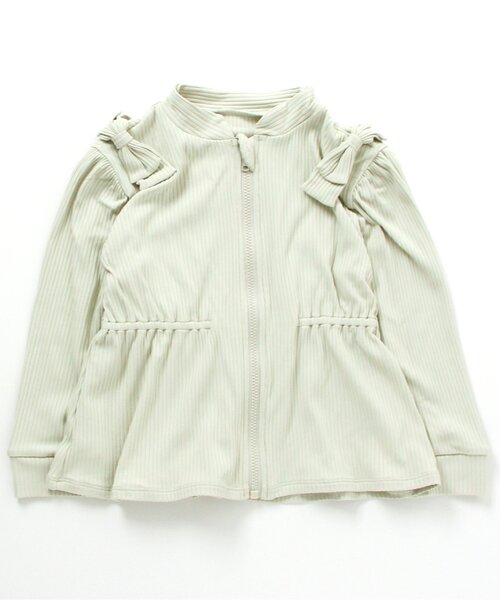 apres les cours（アプレレクール）の「ウエストギャザーラッシュガード_UVカット（ラッシュガード・キッズ・ラベンダー/ミント・130/80/120/140/110/100/90）」の10枚目の写真