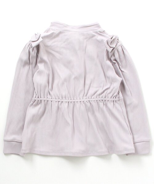 apres les cours（アプレレクール）の「ウエストギャザーラッシュガード_UVカット（ラッシュガード・キッズ・ラベンダー/ミント・130/80/120/140/110/100/90）」の9枚目の写真