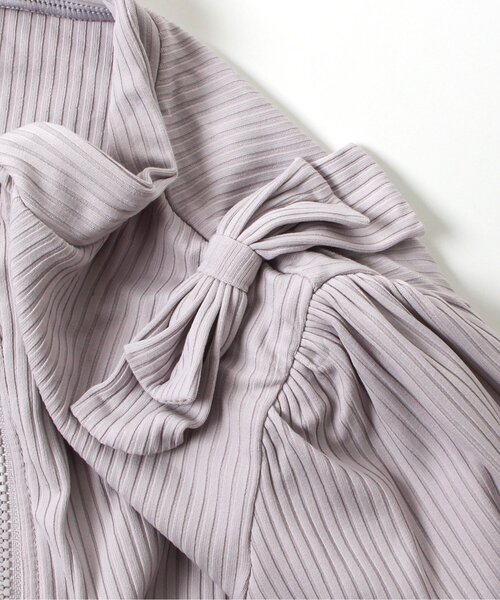 apres les cours（アプレレクール）の「ウエストギャザーラッシュガード_UVカット（ラッシュガード・キッズ・ラベンダー/ミント・130/80/120/140/110/100/90）」の6枚目の写真