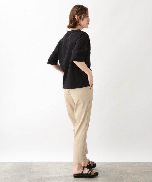 grove（グローブ）の「◆転写&ロゴアソートプリントTシャツ（Tシャツ/カットソー・レディース・オフホワイト/ピンク/アイボリー/グレー系その他/ブラック・01/02/03/04/05）」の22枚目の写真