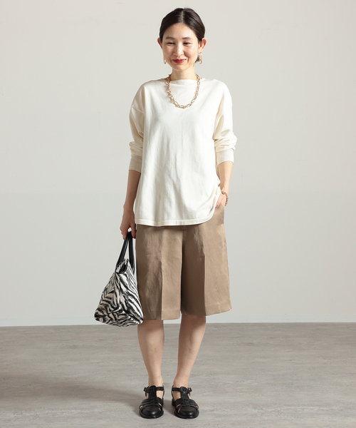 VERMEIL par iena（ヴェルメイユパーイエナ）の「ボートネックプルオーバー◆（ニット/セーター・レディース・ブラック/ベージュ/アイボリー・FREE）」の13枚目の写真