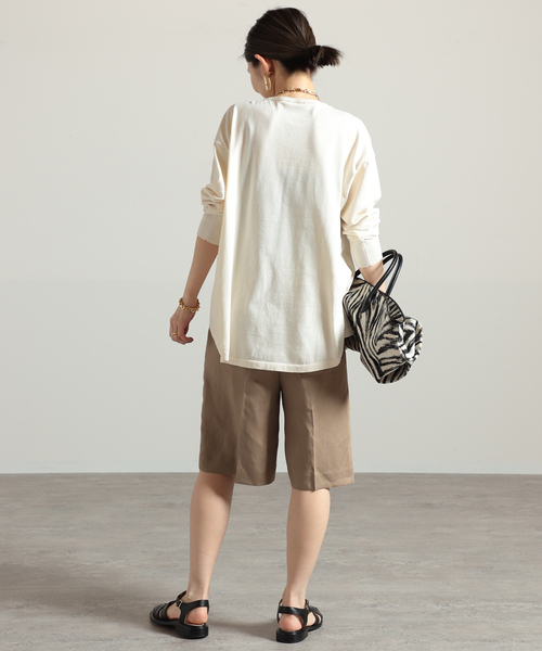 VERMEIL par iena（ヴェルメイユパーイエナ）の「ボートネックプルオーバー◆（ニット/セーター・レディース・ブラック/ベージュ/アイボリー・FREE）」の15枚目の写真