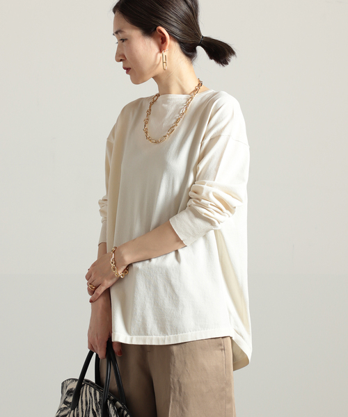 VERMEIL par iena（ヴェルメイユパーイエナ）の「ボートネックプルオーバー◆（ニット/セーター・レディース・ブラック/ベージュ/アイボリー・FREE）」の17枚目の写真