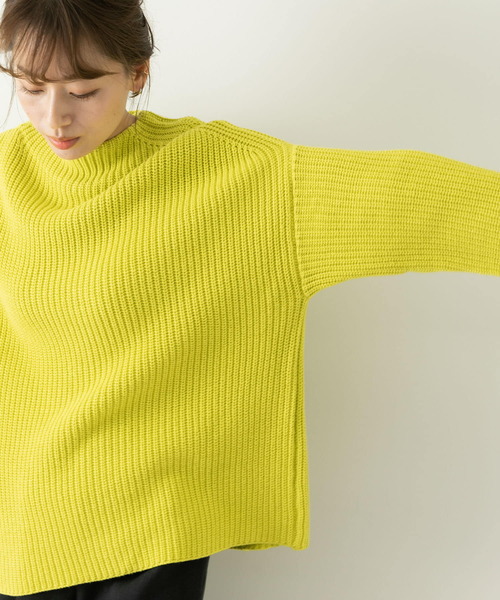 URBAN RESEARCH Sonny Label（アーバンリサーチサニーレーベル）の「長袖ニット（ニット/セーター・レディース・イエロー・FREE）」の7枚目の写真