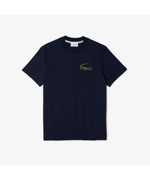 LACOSTE | ヘリテージグラフィックステッチクルーネックTシャツ(Tシャツ/カットソー)
