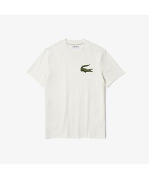 LACOSTE | ヘリテージグラフィックステッチクルーネックTシャツ(Tシャツ/カットソー)