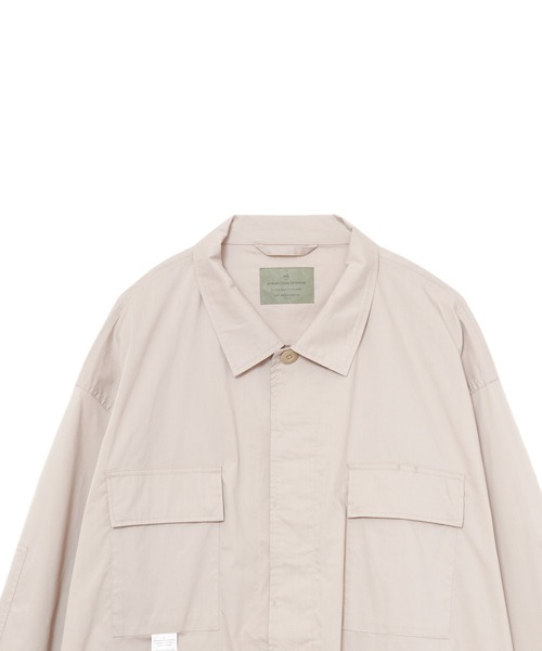 AMERICAN RAG CIE(アメリカンラグシー)の「タイプライターユースリティーオーバーシャツ(シャツ/ブラウス・メンズ・ベージュ/オリーブ・FREE)」の10枚目の写真