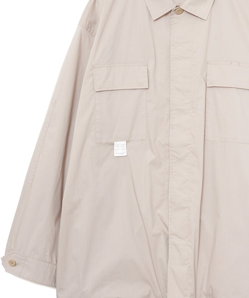 AMERICAN RAG CIE(アメリカンラグシー)の「タイプライターユースリティーオーバーシャツ(シャツ/ブラウス・メンズ・ベージュ/オリーブ・FREE)」の3枚目の写真