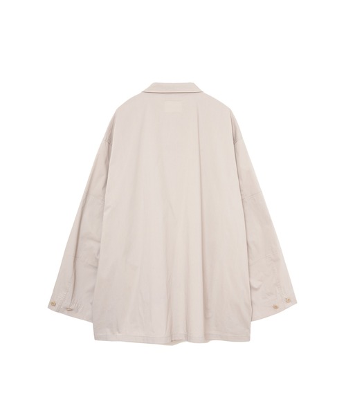 AMERICAN RAG CIE(アメリカンラグシー)の「タイプライターユースリティーオーバーシャツ(シャツ/ブラウス・メンズ・ベージュ/オリーブ・FREE)」の4枚目の写真