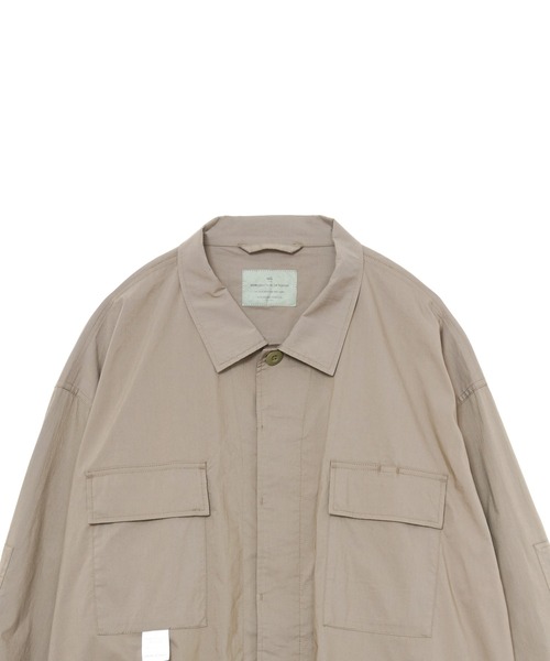 AMERICAN RAG CIE(アメリカンラグシー)の「タイプライターユースリティーオーバーシャツ(シャツ/ブラウス・メンズ・ベージュ/オリーブ・FREE)」の15枚目の写真