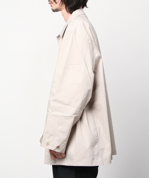 AMERICAN RAG CIE(アメリカンラグシー)の「タイプライターユースリティーオーバーシャツ(シャツ/ブラウス・メンズ・ベージュ/オリーブ・FREE)」の7枚目の写真